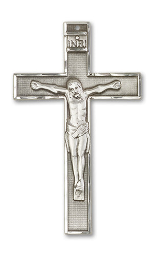 Crucifix Custom Pendant - Sterling Silver