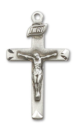 Crucifix Custom Pendant - Sterling Silver
