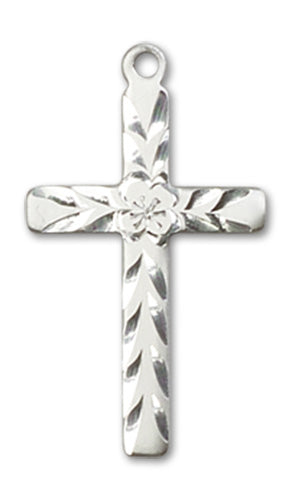 Cross Custom Pendant - Sterling Silver