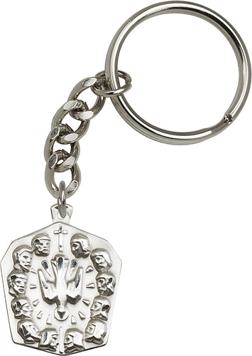 Apostles Keychain - Silver Oxide