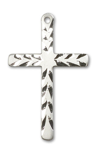 Cross Custom Pendant - Sterling Silver