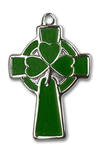 Celtic Cross Custom Pendant - Sterling Silver