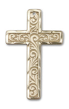 Load image into Gallery viewer, Knurled Cross Custom Pendant - Yellow Gold
