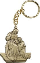 Load image into Gallery viewer, St. Ann Keychain - Gold Oxide
