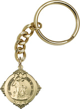 Load image into Gallery viewer, Guardian Angel Keychain - Gold Oxide
