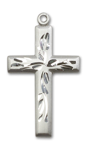 Cross Custom Pendant - Sterling Silver