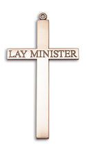 Load image into Gallery viewer, Lay Minister Cross Custom Pendant - Yellow Gold
