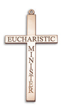 Load image into Gallery viewer, Eucharistic Minister Cross Custom Pendant - Yellow Gold
