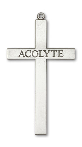 Acolyte Cross Custom Pendant - Sterling Silver