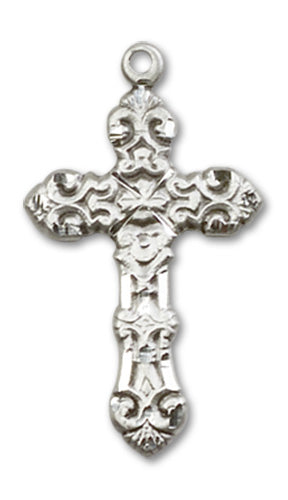 Cross Custom Pendant - Sterling Silver