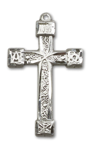 Cross Custom Pendant - Sterling Silver