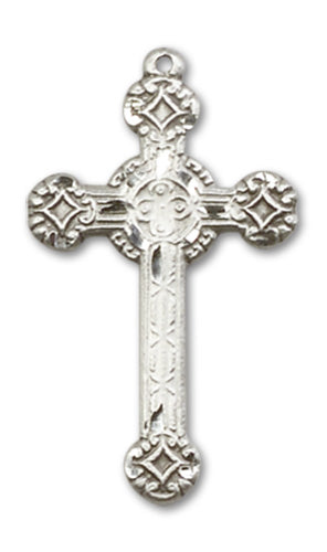 Cross Custom Pendant - Sterling Silver