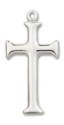 Cross Custom Pendant - Sterling Silver