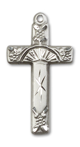 Cross Custom Pendant - Sterling Silver
