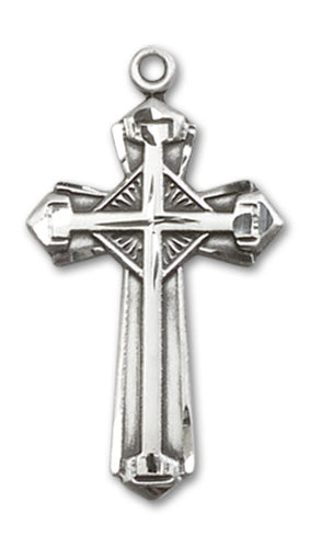 Cross Custom Pendant - Sterling Silver