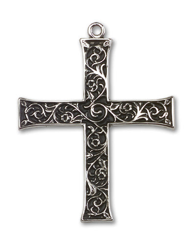 Cross Custom Pendant - Sterling Silver
