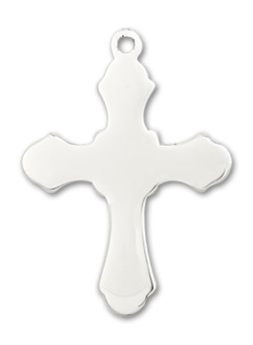 Cross Custom Pendant - Sterling Silver