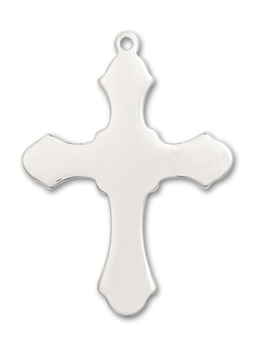 Cross Custom Pendant - Sterling Silver