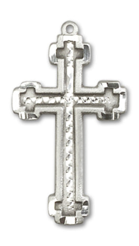 Cross Custom Pendant - Sterling Silver
