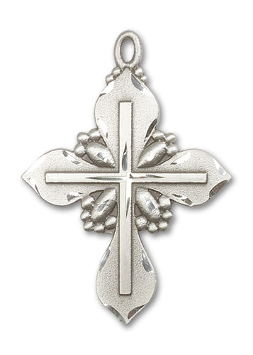 Cross Custom Pendant - Sterling Silver