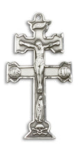 Load image into Gallery viewer, Caravaca Crucifix Custom Pendant - Sterling Silver
