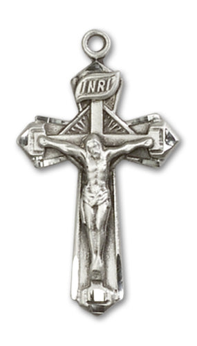 Crucifix Custom Pendant - Sterling Silver