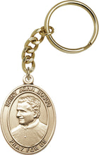 Load image into Gallery viewer, St. John Bosco Keychain - Gold Oxide
