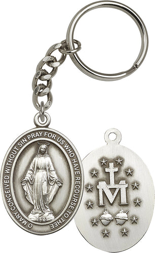 Miraculous Keychain - Silver Oxide