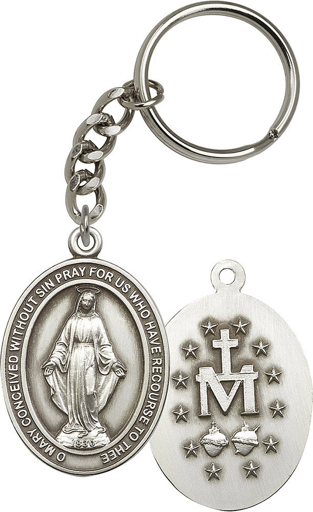 Miraculous Keychain - Silver Oxide
