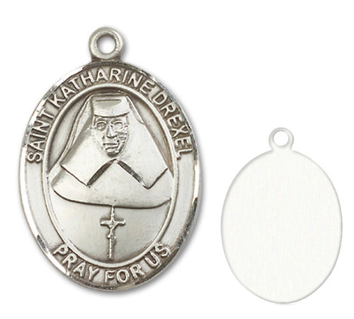 St. Katharine Drexel Custom Medal - Sterling Silver