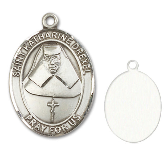 St. Katharine Drexel Custom Medal - Sterling Silver