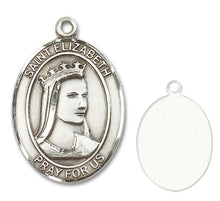 Load image into Gallery viewer, St. Elizabeth of Hungary Custom Medal - Sterling Silver
