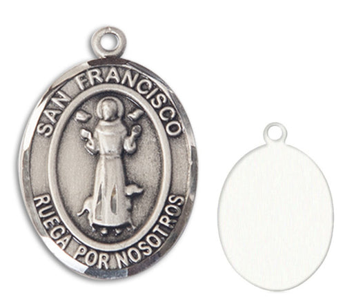 San Francis Custom Medal - Sterling Silver