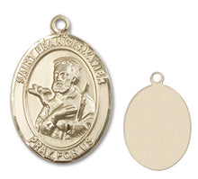 Load image into Gallery viewer, St. Francis Xavier Custom Medal - Yellow Gold
