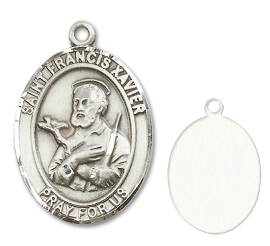 St. Francis Xavier Custom Medal - Sterling Silver