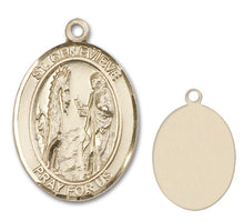 Load image into Gallery viewer, St. Genevieve Custom Medal - Yellow Gold
