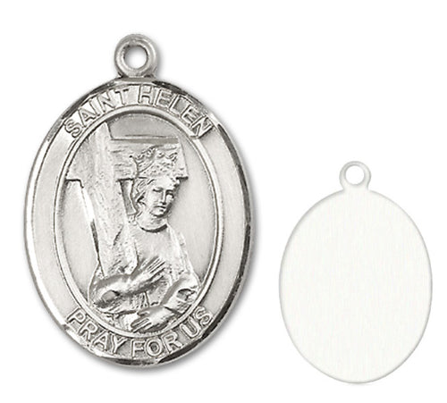 St. Helen Custom Medal - Sterling Silver