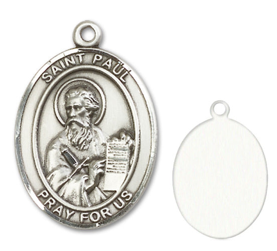 St. Paul the Apostle Custom Medal - Sterling Silver