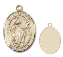 Load image into Gallery viewer, St. Richard Custom Medal - Yellow Gold
