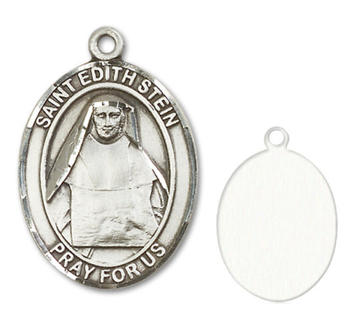 St. Edith Stein Custom Medal - Sterling Silver