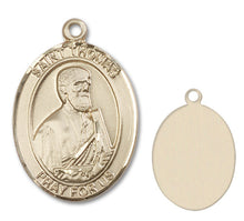 Load image into Gallery viewer, St. Thomas the Apostle Custom Medal - Yellow Gold
