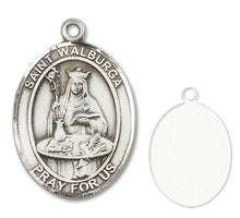 Load image into Gallery viewer, St. Walburga Custom Medal - Sterling Silver
