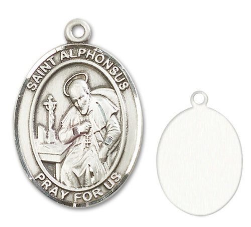 St. Alphonsus Custom Medal - Sterling Silver