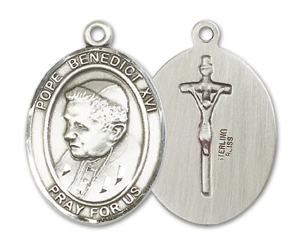 Pope Benedict XVI Custom Medal - Sterling Silver