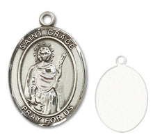 Load image into Gallery viewer, St. Grace Custom Medal - Sterling Silver
