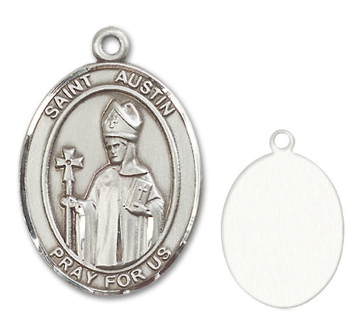 St. Austin Custom Medal - Sterling Silver