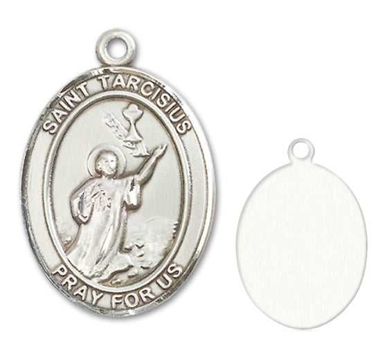 St. Tarcisius Custom Medal - Sterling Silver
