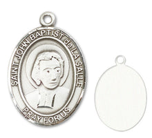 Load image into Gallery viewer, St. John Baptiste de la Salle Custom Medal - Sterling Silver
