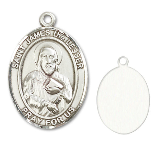 St. James the Lesser Custom Medal - Sterling Silver