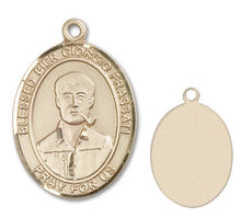 Load image into Gallery viewer, Blessed Pier Giorgio Frassati Custom Medal - Yellow Gold
